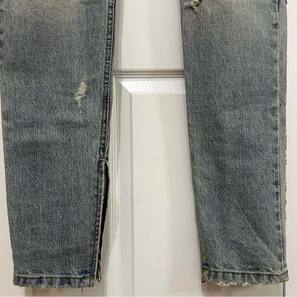 Burj Surtr Men’s Selvedge Destroyed Jeans Large RARE - Picture 6 of 15